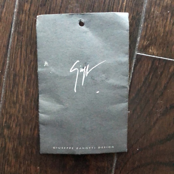 Giuseppe Zanotti Alamaba Black Suede Heels - Picture 5 of 6